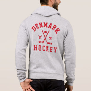 Denemarken IJshockey Trui Hoodie