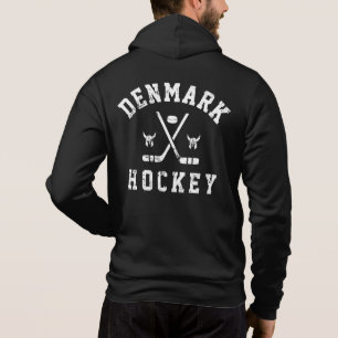 Denemarken IJshockey Trui Hoodie