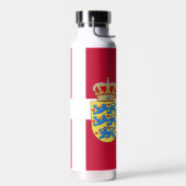 Denemarken Insulatopische fles, Deense vlag Waterfles (Links)