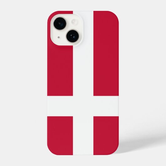 Denemarken iPhone Hoesje (Achterkant)