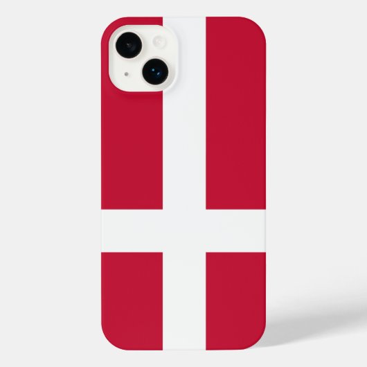 Denemarken iPhone Hoesje (Achterkant)