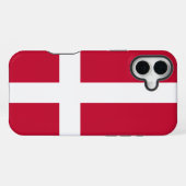 Denemarken iPhone Hoesje (Achterkant horizontaal)