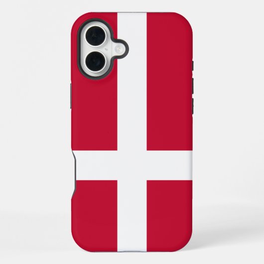 Denemarken iPhone Hoesje (Achterkant)