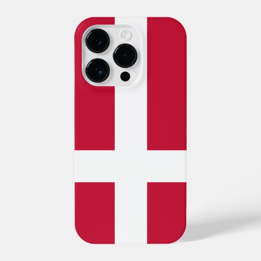 Denemarken iPhone Hoesje (Achterkant)