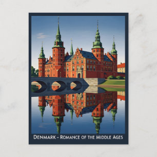 Denemarken – Kasteel Frederiksborg Briefkaart