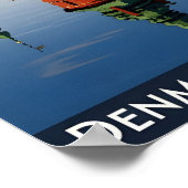 Denemarken – Kasteel Frederiksborg Poster (Hoek)