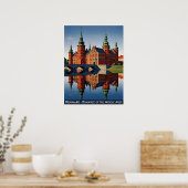 Denemarken – Kasteel Frederiksborg Poster (Keuken)