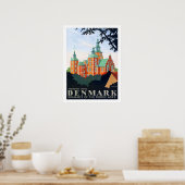 Denemarken, Kasteel Rosenborg, middeleeuwse romant Poster (Keuken)