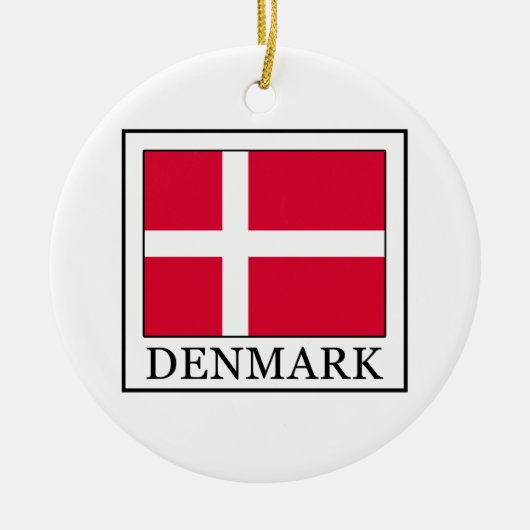 Denemarken Keramisch Ornament (Voorkant)