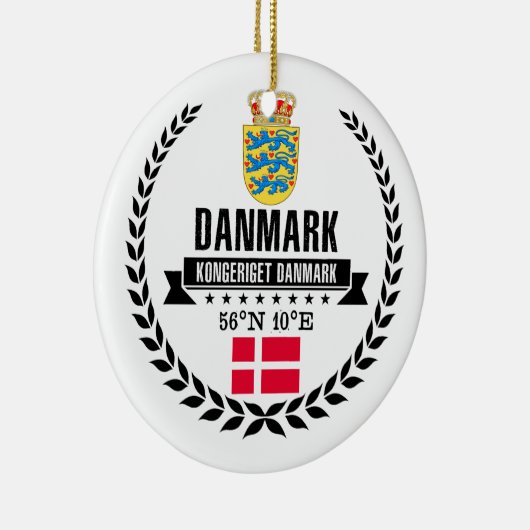 Denemarken Keramisch Ornament (Rechts)