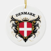 Denemarken Keramisch Ornament (Voorkant)