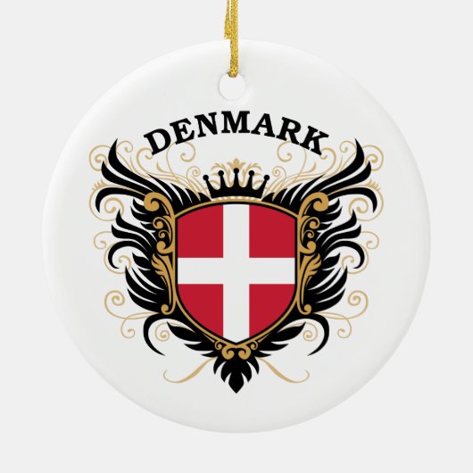 Denemarken Keramisch Ornament (Achterkant)