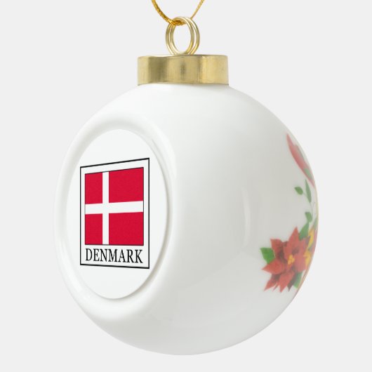 Denemarken Keramische Bal Ornament (Rechts)