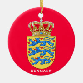 DENEMARKEN*- Keramische ronde-versiering Keramisch Ornament