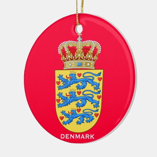DENEMARKEN*- Keramische ronde-versiering Keramisch Ornament (Links)