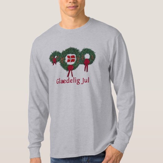 Denemarken Kerstmis 2 T-shirt (Voorkant)