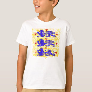 Denemarken Kinderen Light Shirt