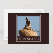 Denemarken Kleine Zeemeermin Briefkaart (Voorkant / Achterkant)