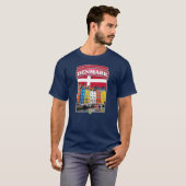 Denemarken Kopenhagen Europa T-shirt (Voorkant volledig)