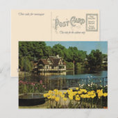  Denemarken, Kopenhagen, Tivoli, veerboot Inn Briefkaart (Voorkant / Achterkant)