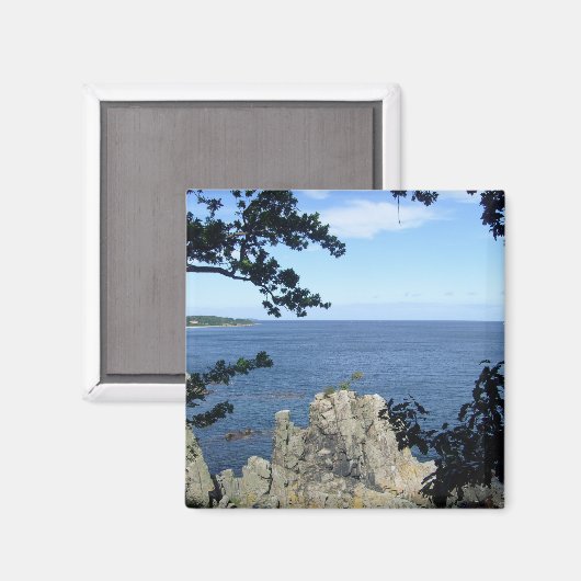 Denemarken: Kust van Denemarken Magneet (Voorkant / Achterkant)
