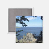 Denemarken: Kust van Denemarken Magneet (Voorkant / Achterkant)