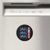 Denemarken leeuwen logo Danmark koninklijke kuif Magneet (Insitu (Vaatwasser))