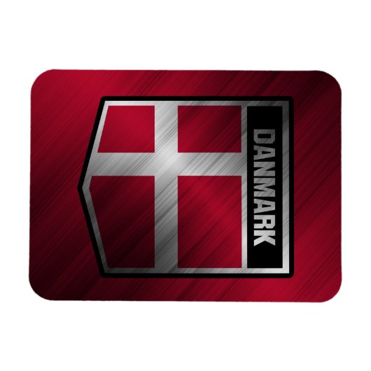 Denemarken Magneet (Horizontaal)