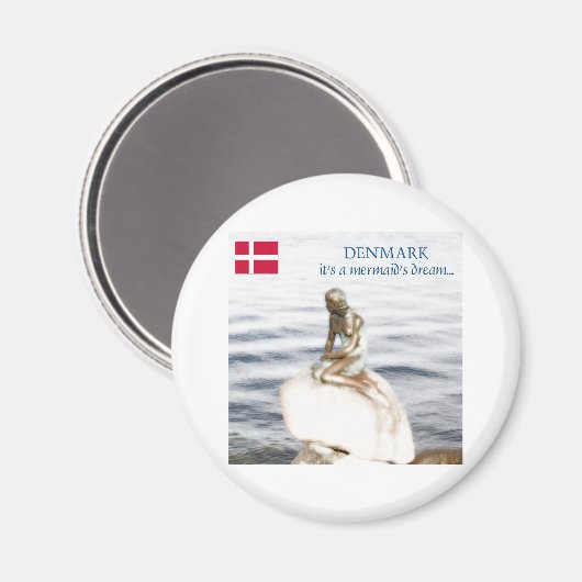 denemarken magneet (Voorkant / Achterkant)