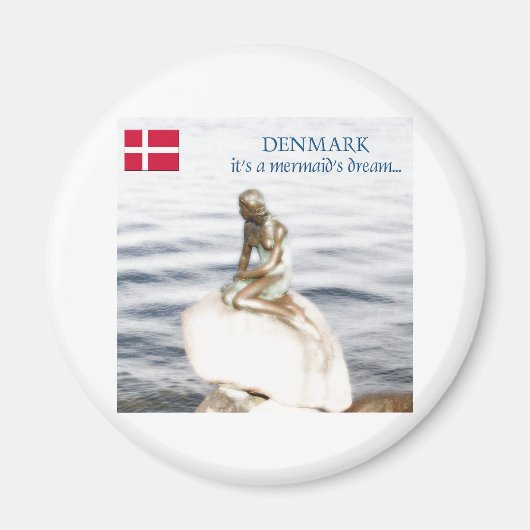denemarken magneet (Voorkant)