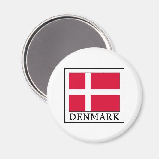 Denemarken Magneet (Voorkant / Achterkant)