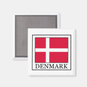 Denemarken Magneet (Voorkant / Achterkant)