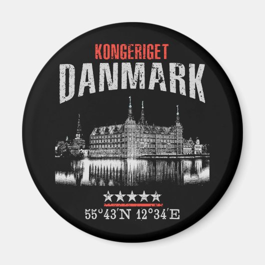 Denemarken Magneet (Voorkant)