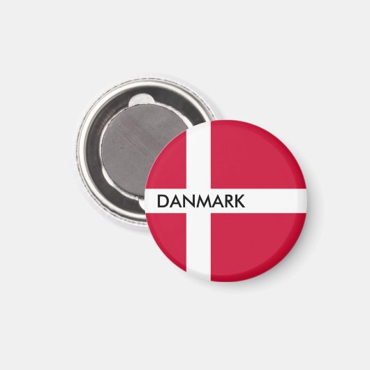 denemarken magneet (Voorkant / Achterkant)