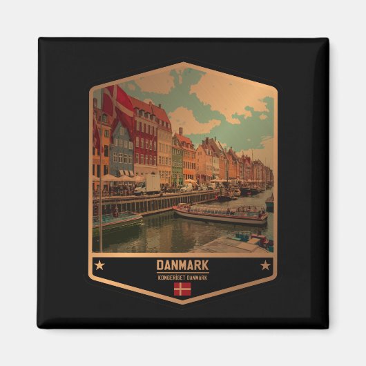 Denemarken Magneet (Voorkant)