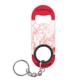 " Denemarken" Mini Flessenopener (Voorkant)