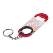 " Denemarken" Mini Flessenopener (Voorkant Gekanteld)