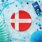 Denemarken Papieren Borden! Papieren Bordje (Feest)