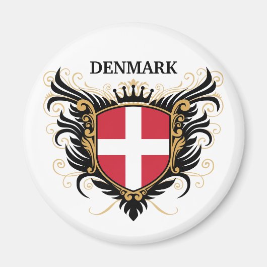 Denemarken [personaliseren] magneet (Voorkant)