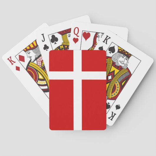 Denemarken Pokerkaarten (Achterkant)