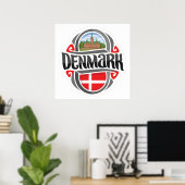 Denemarken Poster (Thuiskantoor)