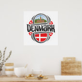 Denemarken Poster (Keuken)