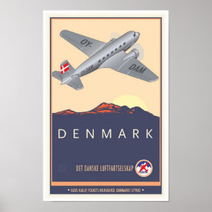 Denemarken Poster