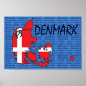 Denemarken Poster (Voorkant)