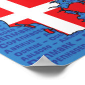 Denemarken Poster (Hoek)
