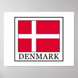 Denemarken Poster