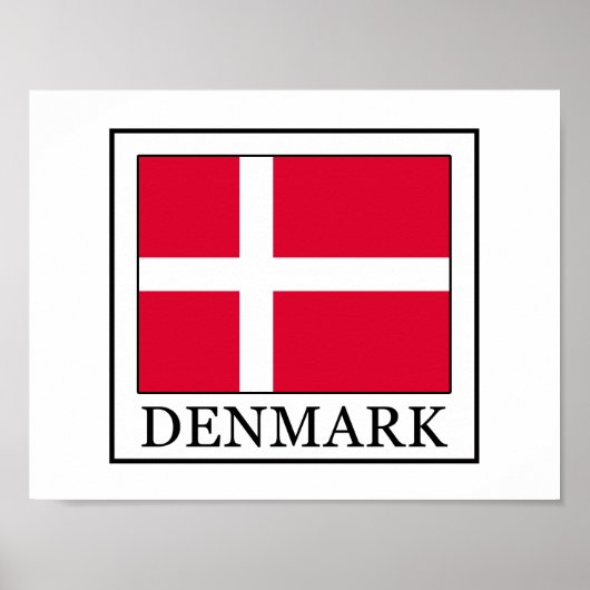 Denemarken Poster (Voorkant)