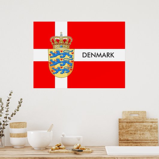 Denemarken Poster! Poster (Keuken)
