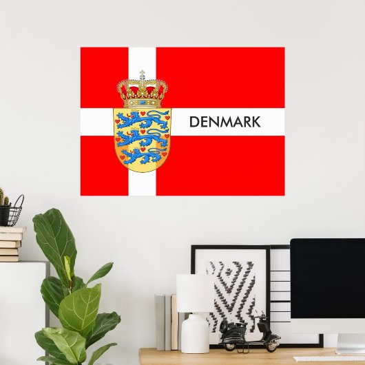 Denemarken Poster! Poster (Thuiskantoor)