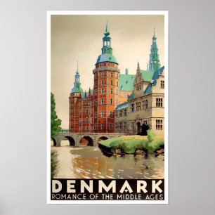 Denemarken Poster voor oldtimers